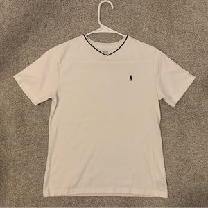 Ralph Lauren Polo White V-Neck